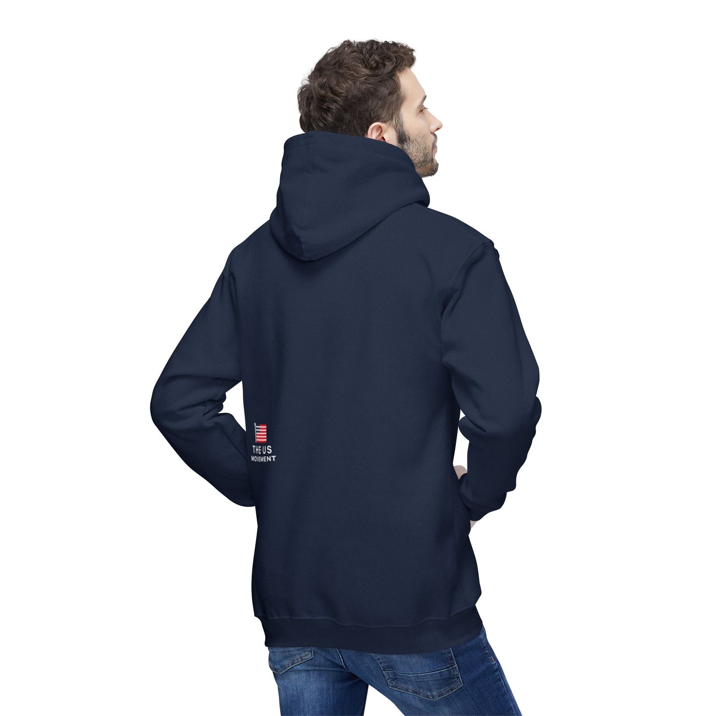 Bubble USa Hoodie - Navy (Made in USA)