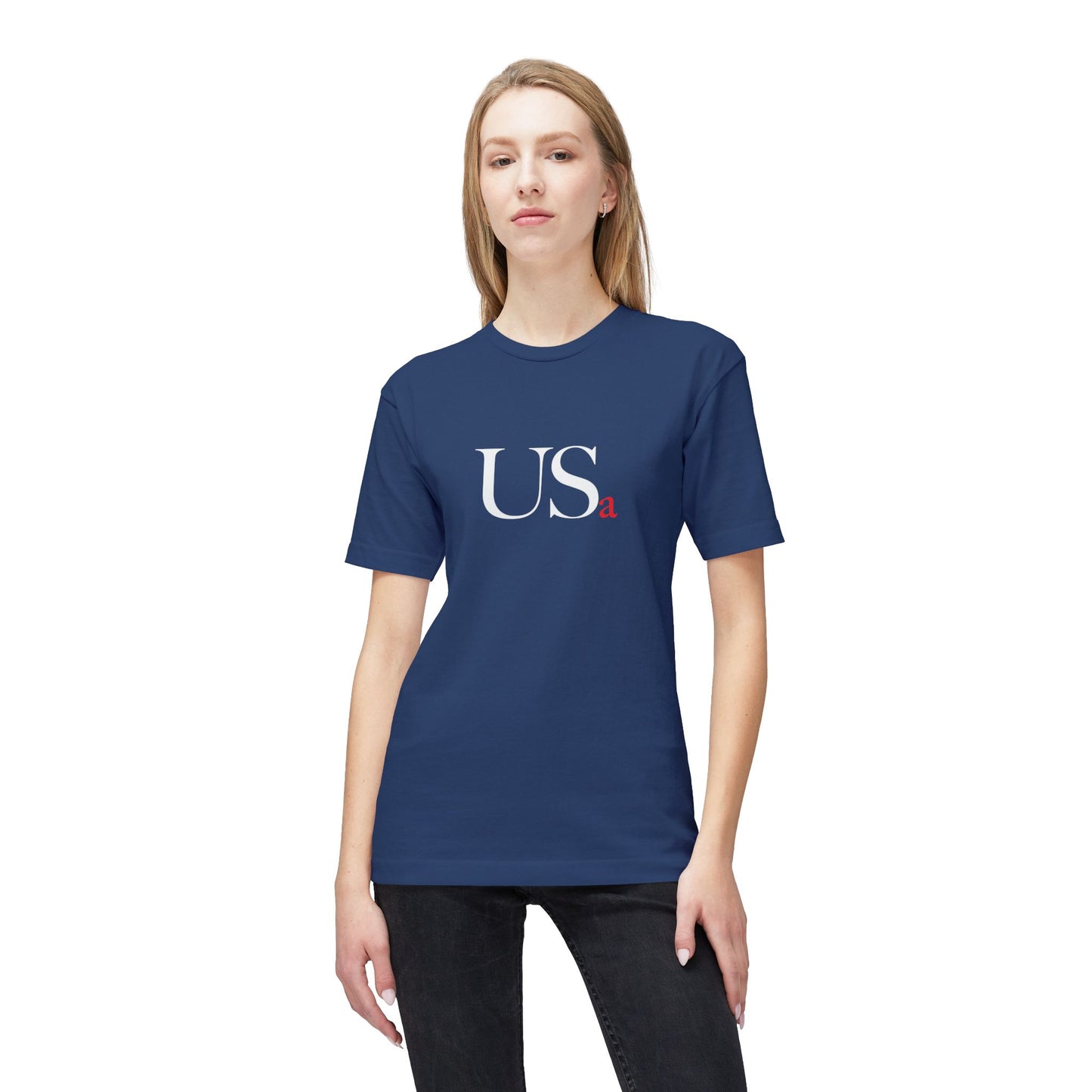 Standard USa Tee - Navy/Black (Made in USA)