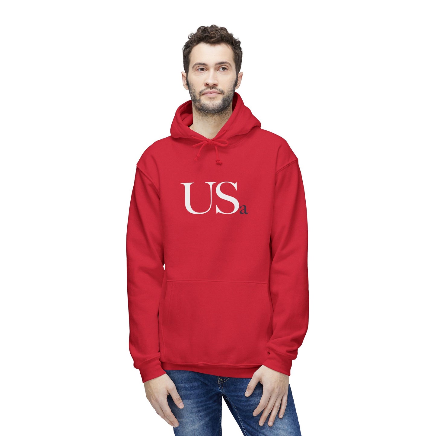 Standard USa Hoodie - Red (Made in USA)