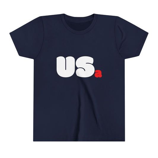 USa Youth Bubble Tee - Navy