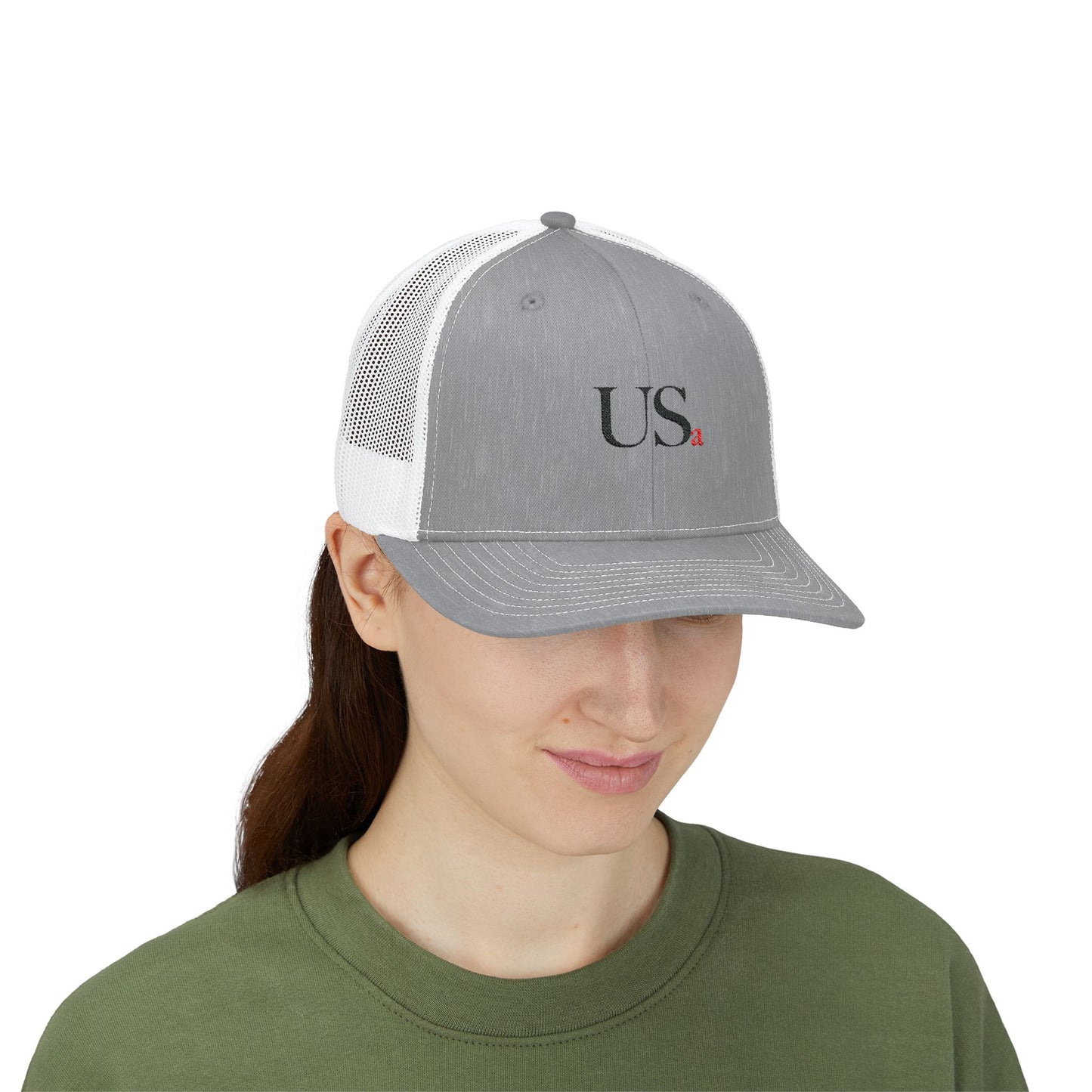 Standard USa Trucker Hat - Grey