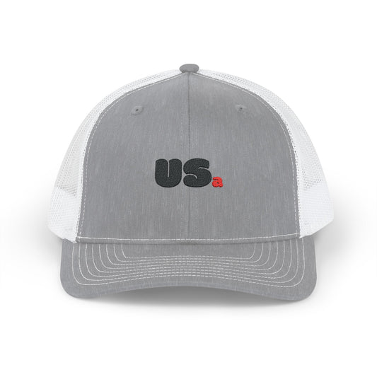 USa Bubble Trucker Hat - Grey