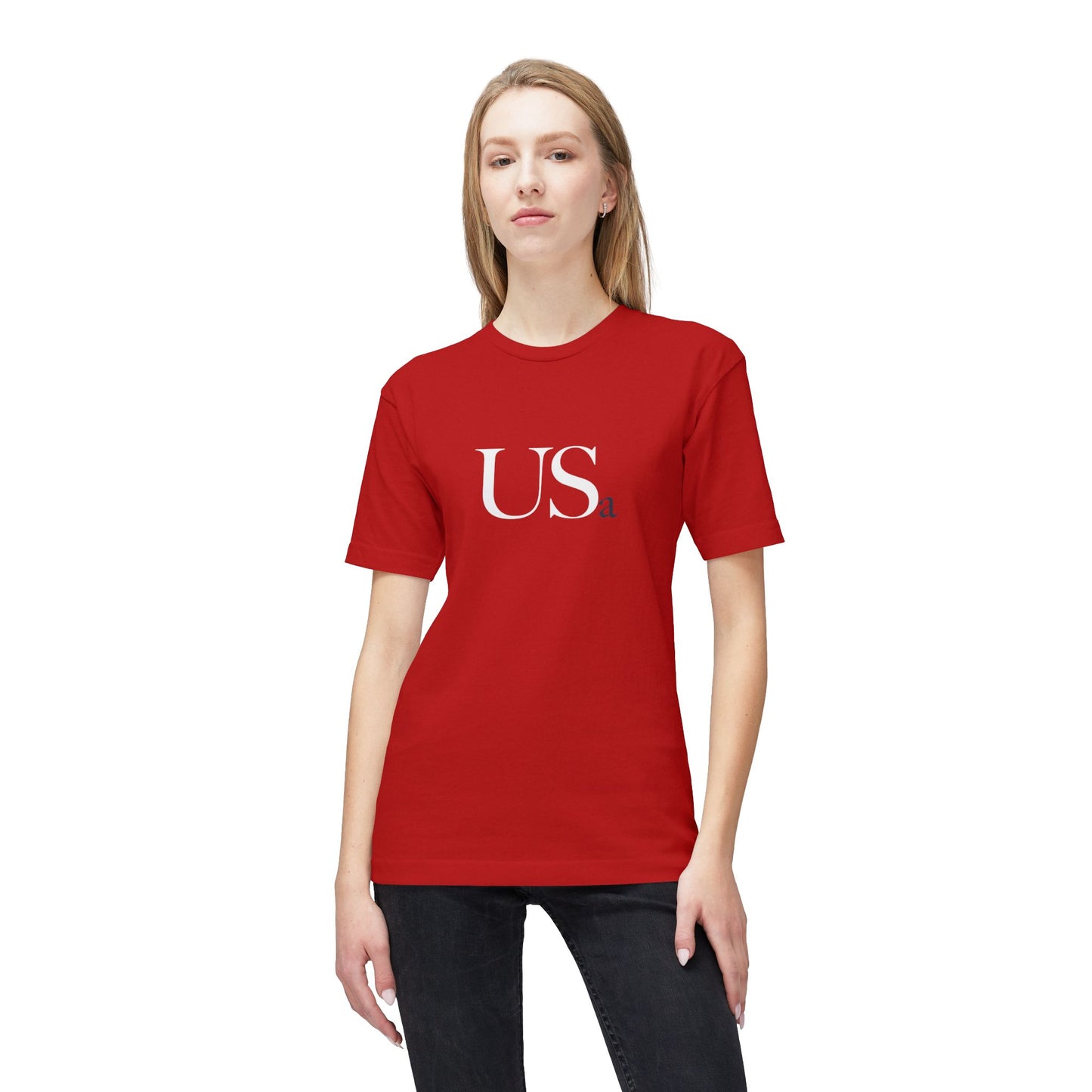 Standard USa Tee - Red (Made in USA)