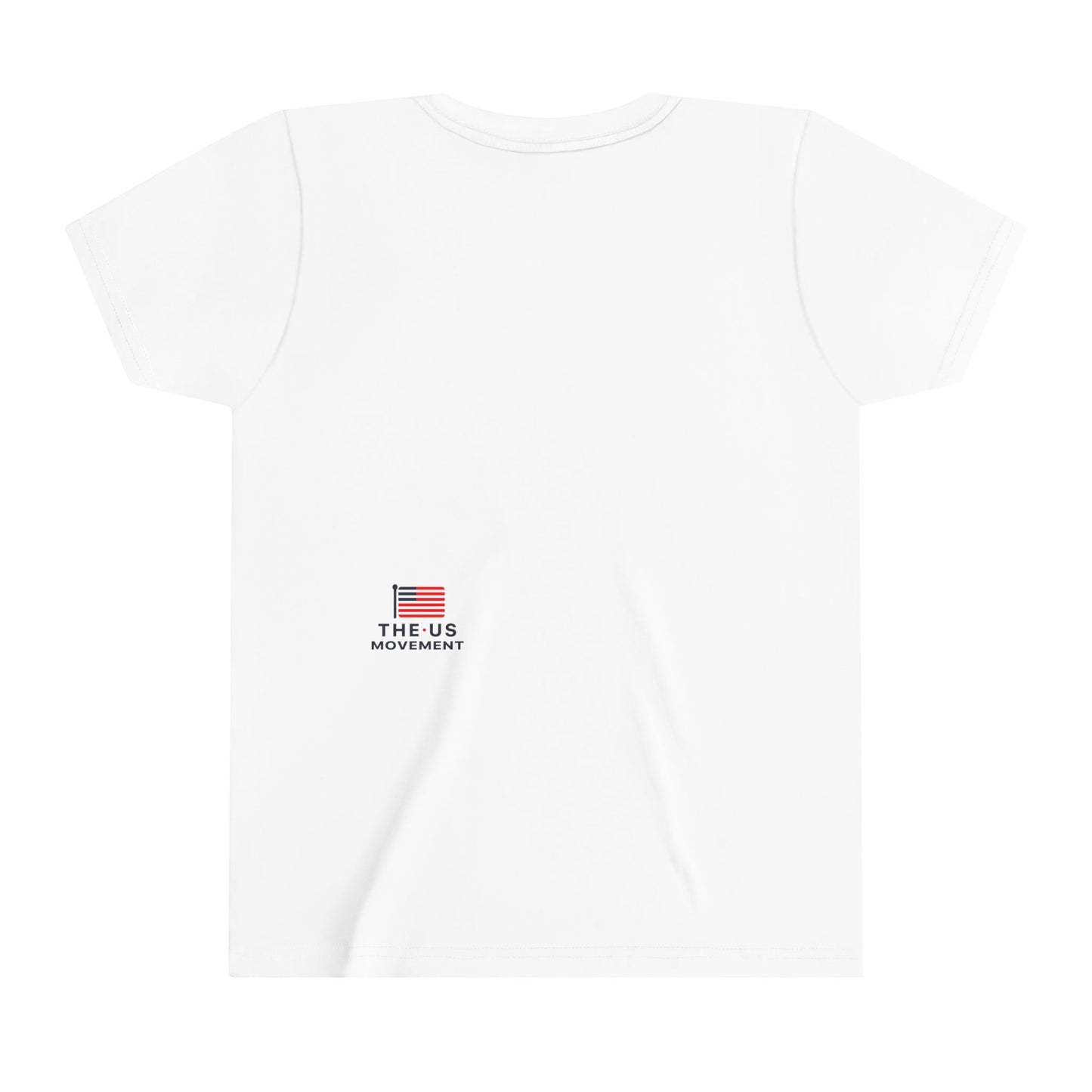 USa Youth Bubble Tee - White/Grey