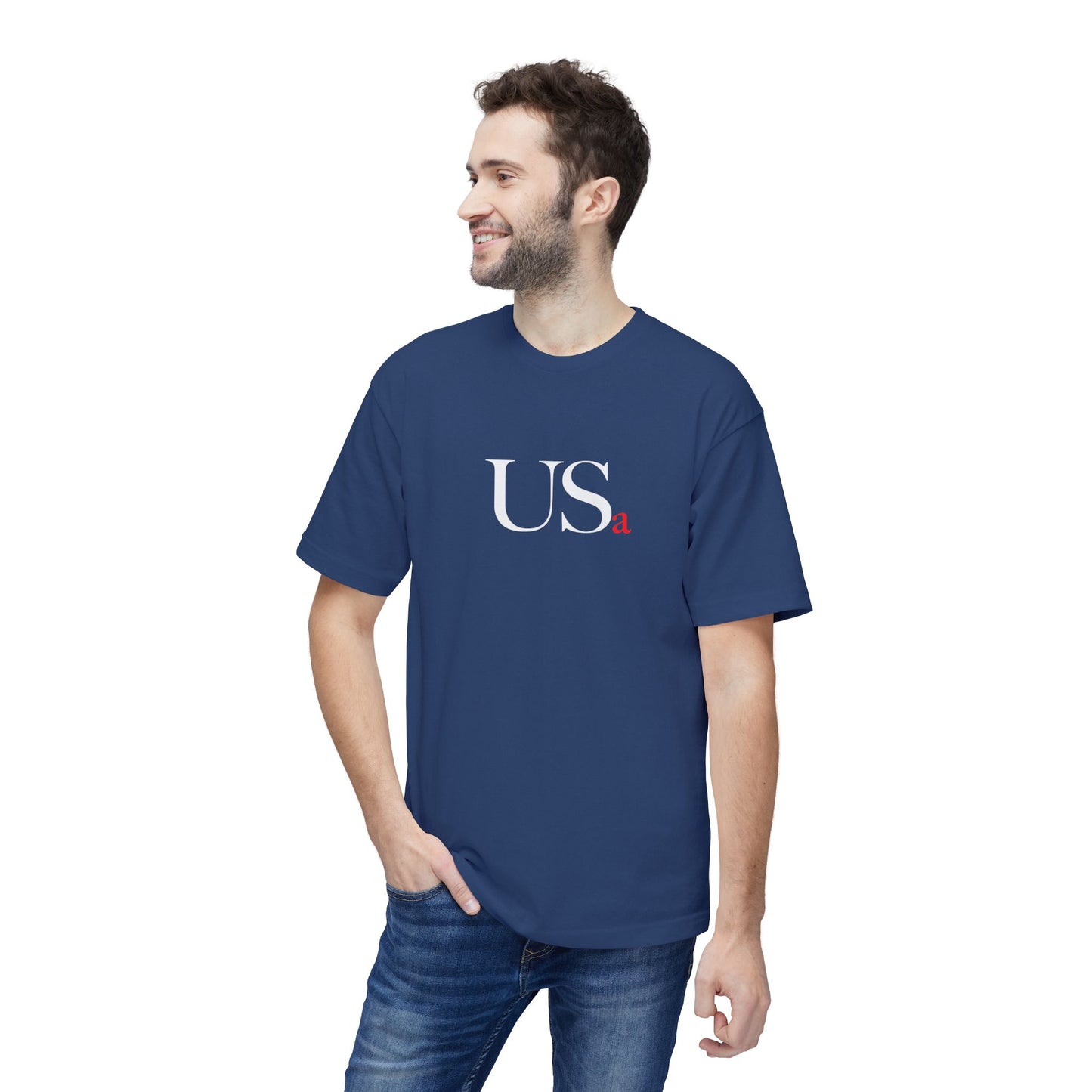 Standard USa Tee - Navy/Black (Made in USA)