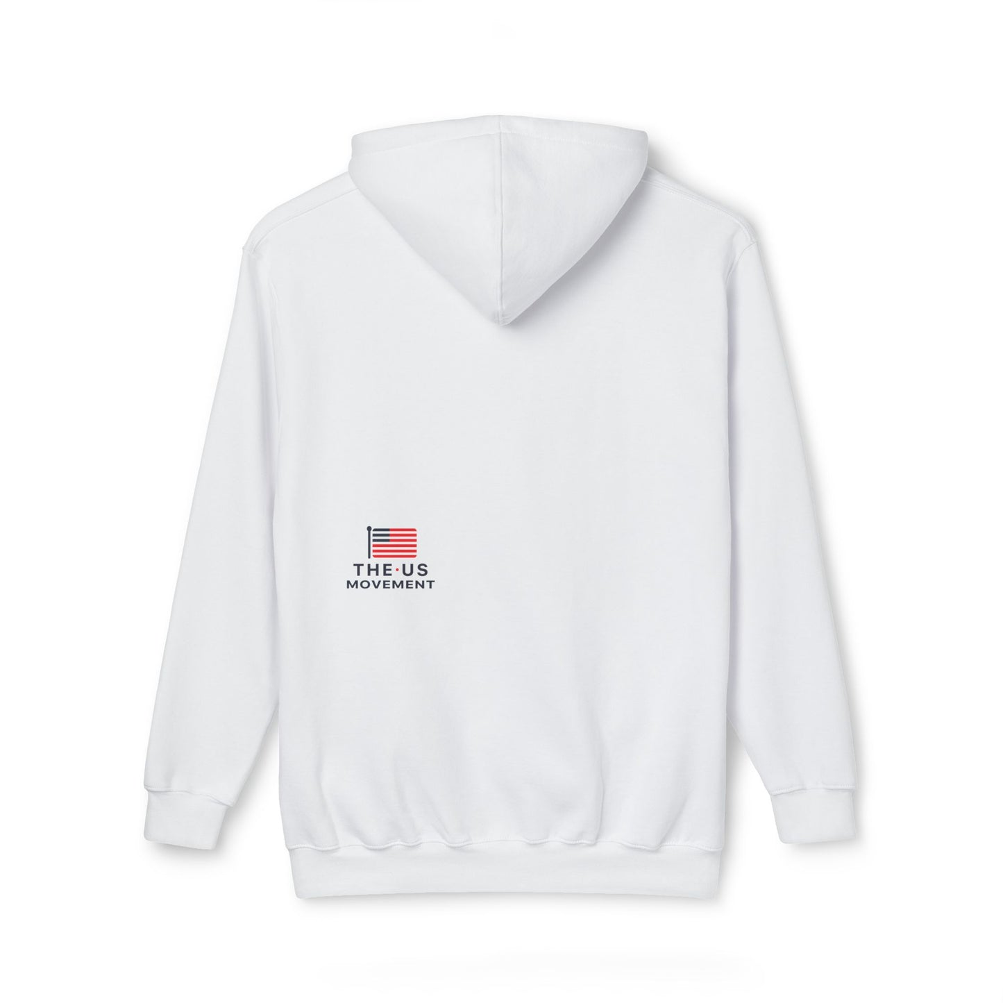 Standard USa Hoodie - White/Grey (Made in USA)